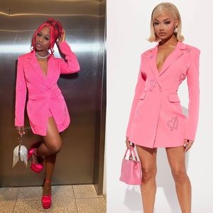 Love the business blazer romper